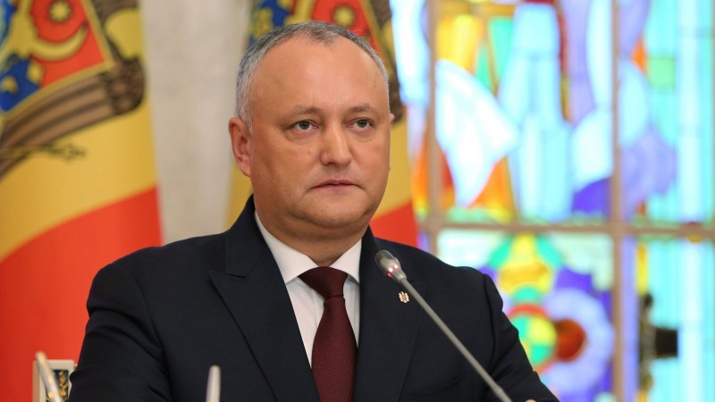 Додон призвал правительство Молдавии уйти в отставку