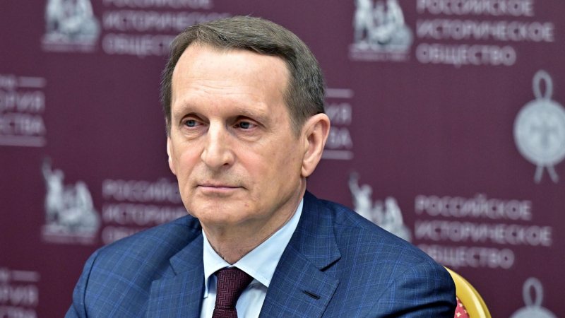 Нарышкин обвинил англосаксов в переходе к открытому террору