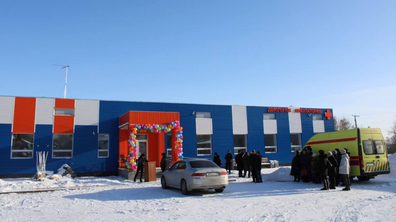 Сразу в нескольких сёлах Абайской области открыли медпункты