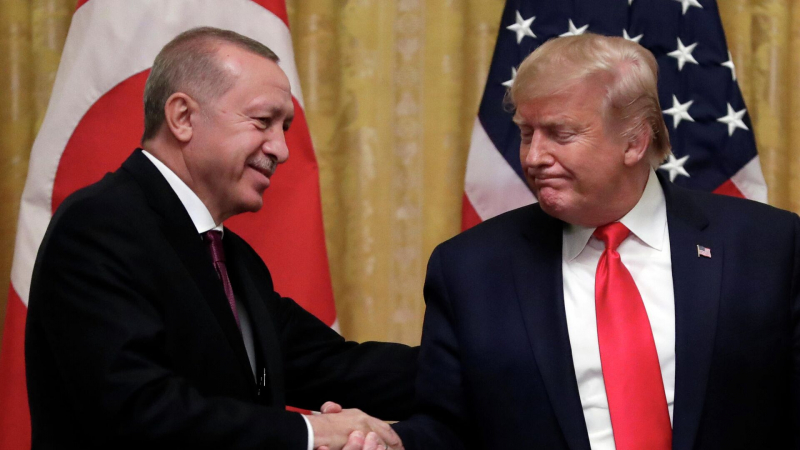 Эрдоган рассчитывает на переговоры с Трампом по Сирии