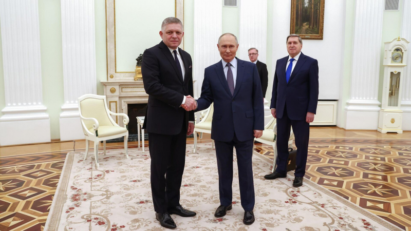 Президент Словакии прокомментировал переговоры Фицо с Путиным
