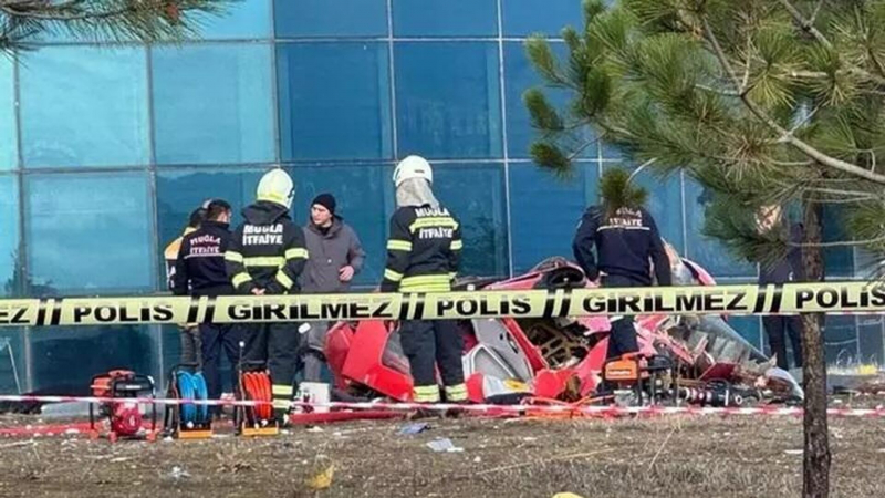 Вертолёт врезался в здание больницы в Турции &ndash; есть жертвы